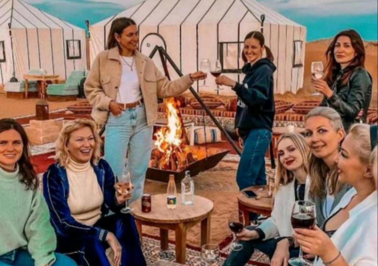 מרזאוגה Sahara Luxury Desert Camp מראה חיצוני תמונה